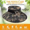 EINSKEY Unisex Sun Hat, Waterproof Wide Brim Bucket Hat Packable Boonie Hat for Fishing Hiking Gardening Safari Beach