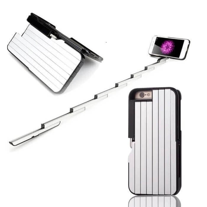 Revolutionary Selfie Stick Phone Case - Aluminum Foldable with Bluetooth Remote