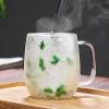 🎁TikTok Last Day Sale - 70% OFF🎄🌸Transparent Double Glass Flower Tea Cup