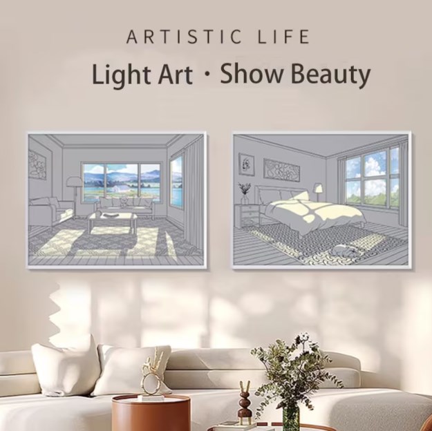 Three-color light painting night light (Buy 2 Free Shipping)