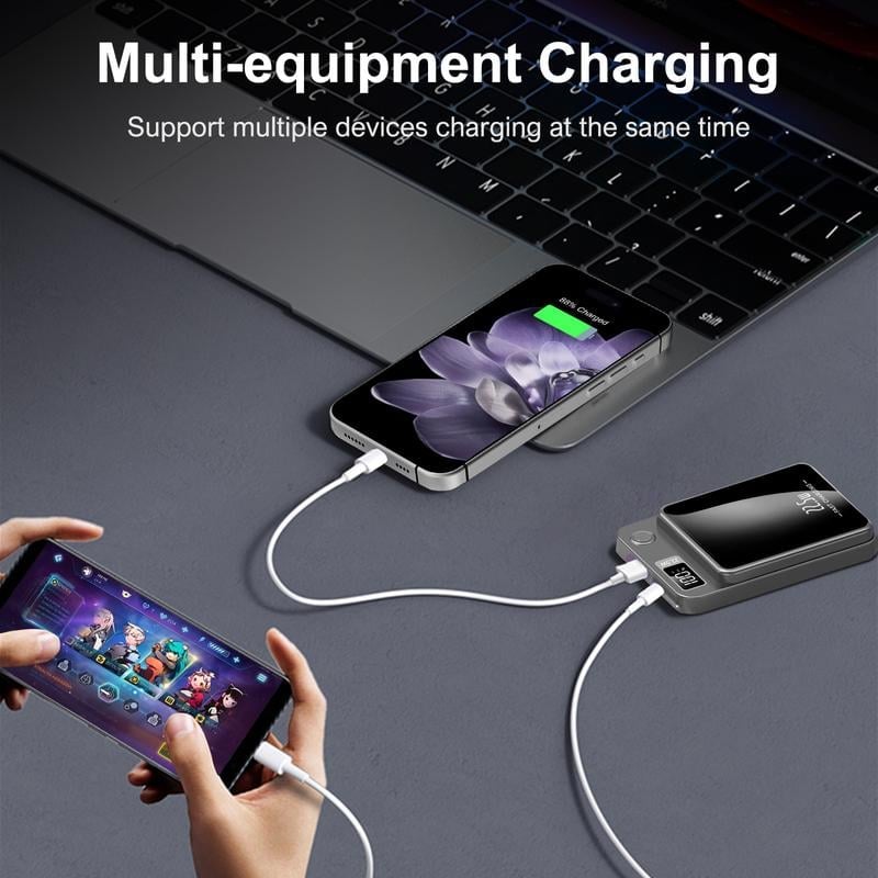 🔥Last Day Promotion 50% OFF🔥Ultra-Thin Mini Wireless Magnetic Power Bank