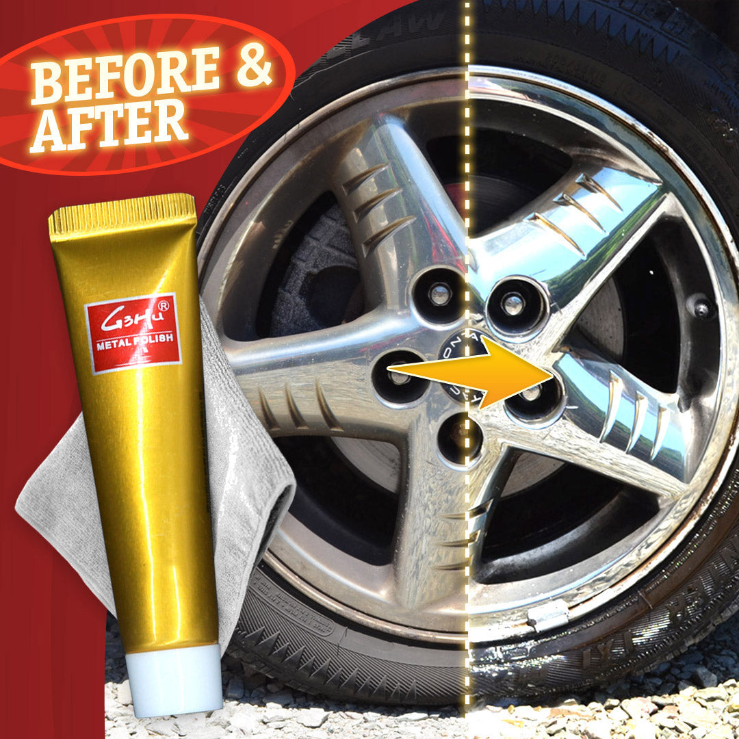 (Last Day Promotion- 50% OFF) Ultimate Metal Polishing Cream- BUY 4 GET 2 FREE