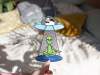 🛸UFO Abduction a Cow Stained Glass Suncatcher