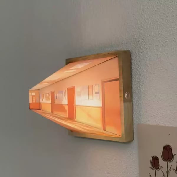 🎅Christmas Promotion 48% OFF-🎁- 3D Naked Eye Wall Light