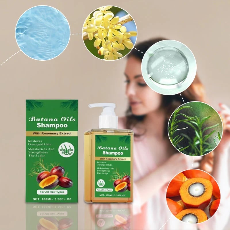 🎉Batanaöl-Shampoo mit Rosmarinextrakt