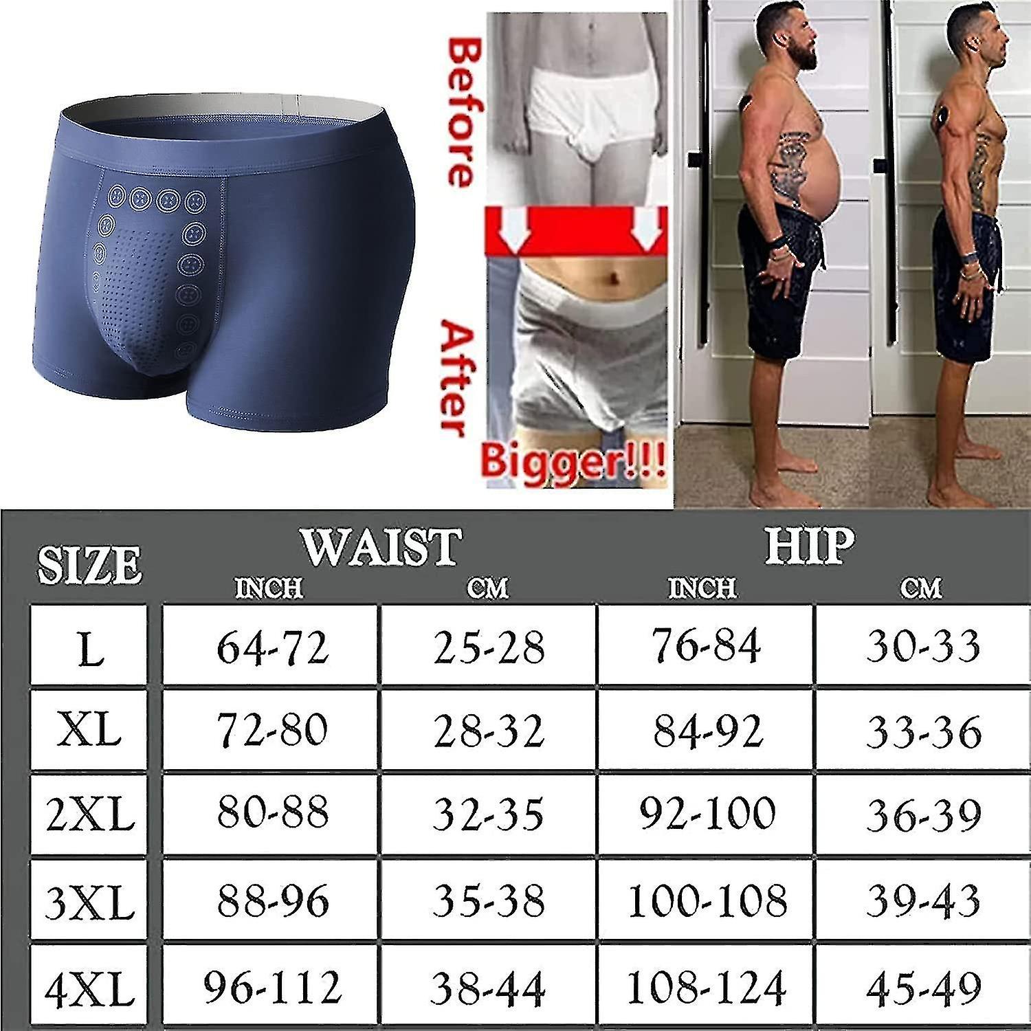 🎁Last Day Promotion- SAVE 70%👨‍⚕Energy Field Therapy Men's Underwear-Buy 2 Free VIP Shipping
