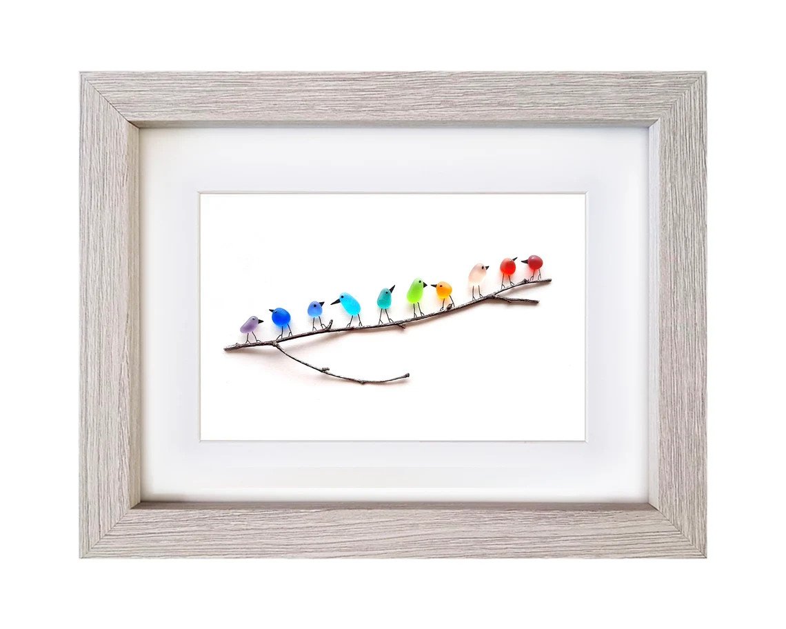 🔥LAST DAY 49% OFF 🐦Rainbow Birds on Branch