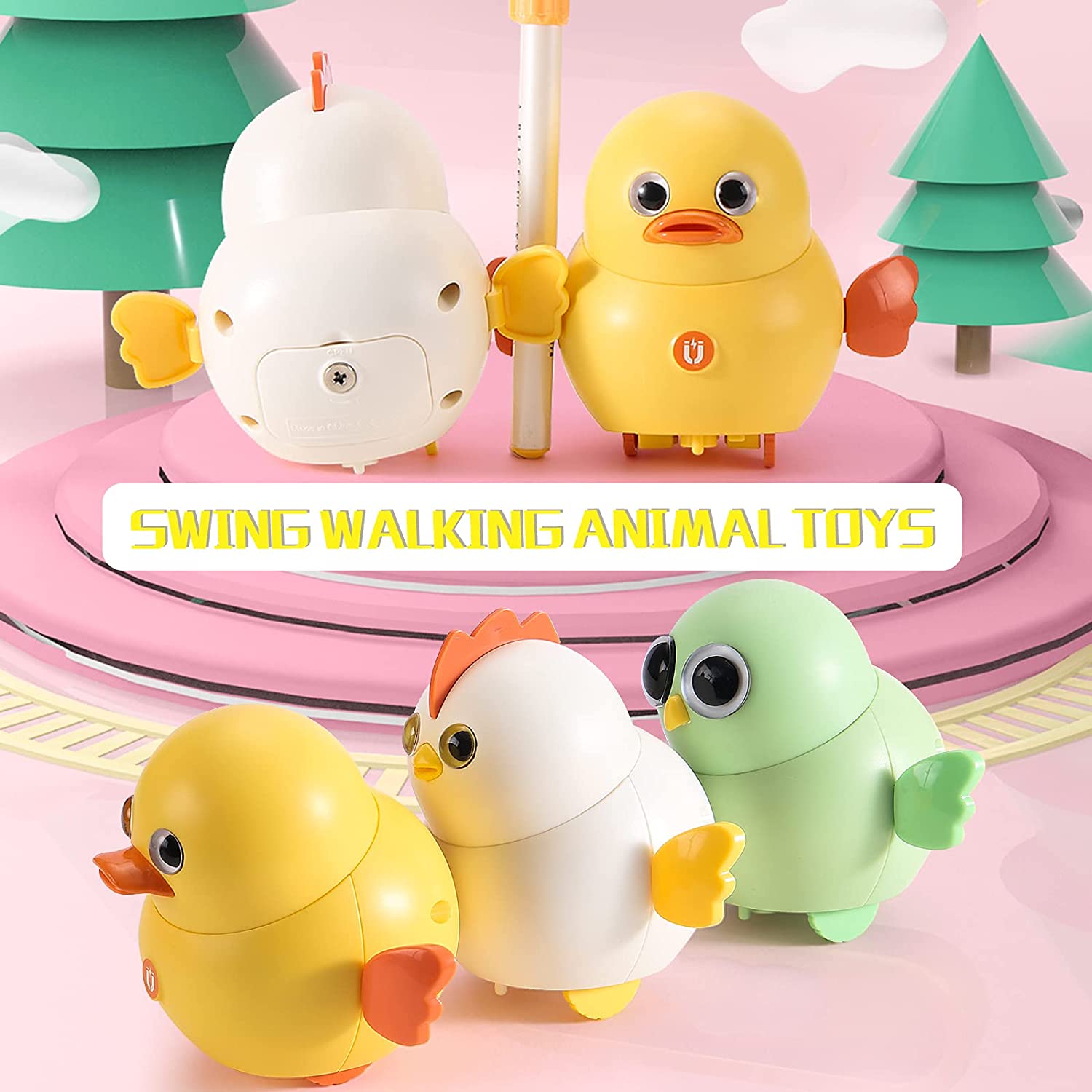 (🎄Early Christmas Sale-48% OFF)Electric Walking Animal Team💝BUY 6 GET EXTRA 20% OFF & FREE SHIPPING