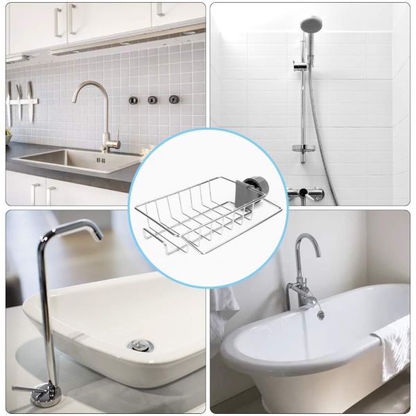 Last Day Promotion🔥🔥-Stainless Steel Faucet Rack(👍BUY 2 GET 1 FREE)