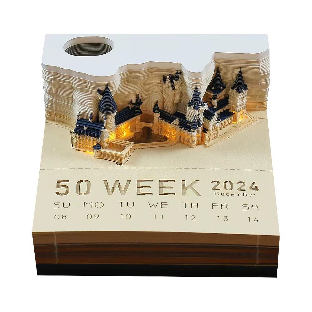 3D Art Calendar 2024