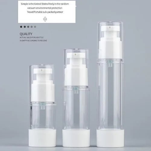 ⚡⚡Last Day Promotion 58% OFF - Vacuum Cosmetic Travel Container（🔥BUY MORE SAVE MORE）