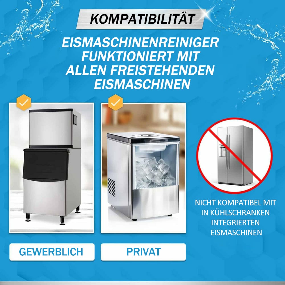 🧊✨Eismaschinenreiniger & Entkalker – 24 Reinigungstabletten, kompatibel mit Frigidaire, Opal