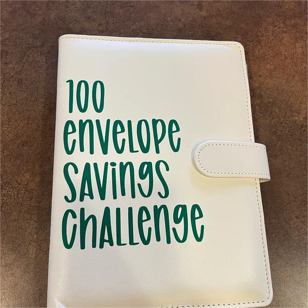 ✉️100 Envelope Savings Challenge Book