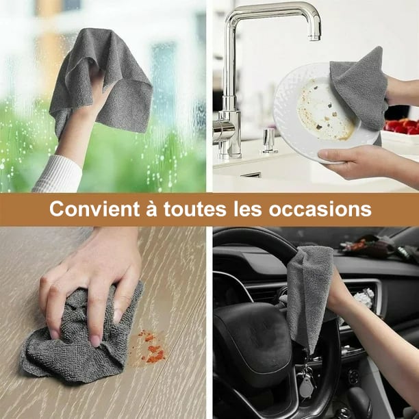 ⏰Offre à durée limitée - 49 % de réduction⏰Chiffons détachables, lavables et anti-rayures