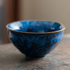 Handmade ceramic kiln-turned tea cups