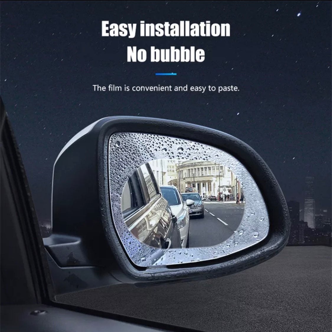 Black Friday Sale-Anti-fog film rearview mirror for cars