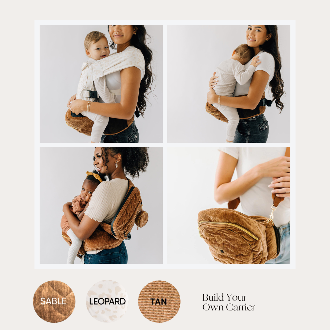 Hands free baby hip carrier