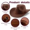 🔥Last Day 70% OFF-2025 New Ultralight Western Cowboy Hat-🎁BUY 2 FREE SHIPPING