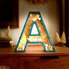 3D Nativity Monogram Ornament With Light