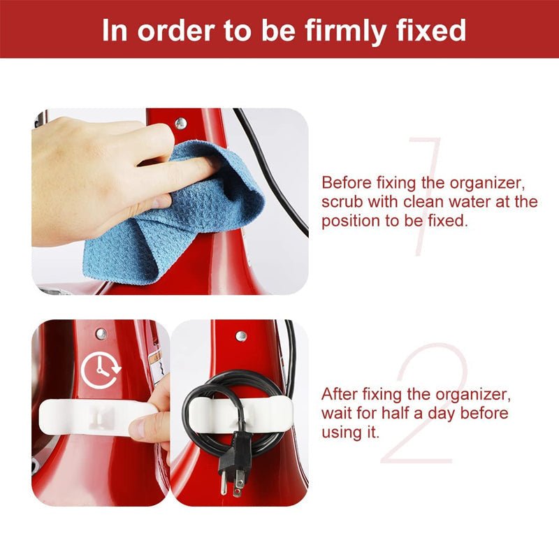 (Summer Hot Sale- 50% OFF) Kitchen Appliance Cord Winder 2pcs- BUY 4 FREE SHIPPING