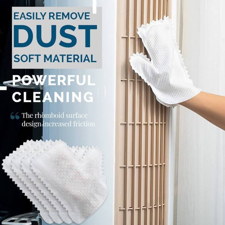 (🎄Christmas Promotion--48%OFF)Multifunctional Cleaning Duster Gloves/10 Pcs(👍Buy 4 get Free shipping)