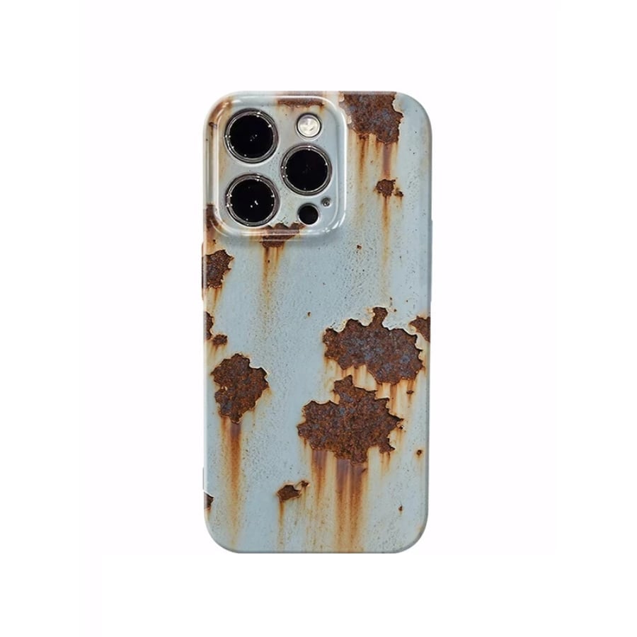 🔥2025 NEW ARRIVAL 🔩Rusty Metal Texture iPhone Case