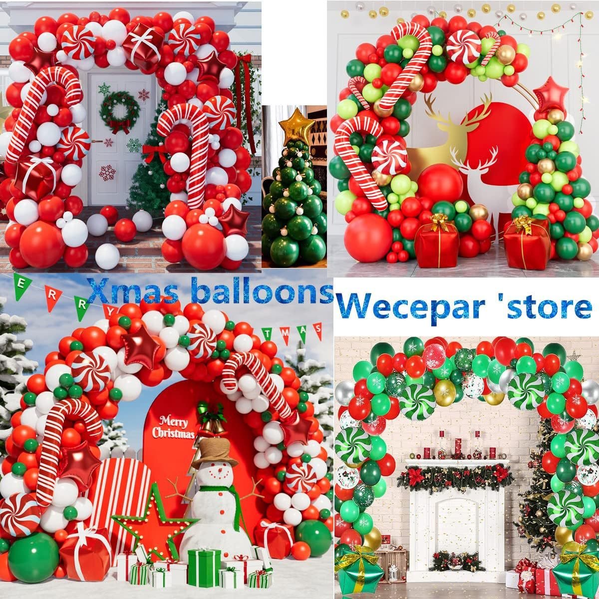 🎅Christmas Promotion 48% OFF-🎁- Christmas Balloon Garland Arch Kit