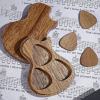 Wooden Guitar Picks with Storage Case