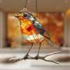 🔥Last Day 49% OFF🎁Handmade Robin Suncatcher Hanging Ornament