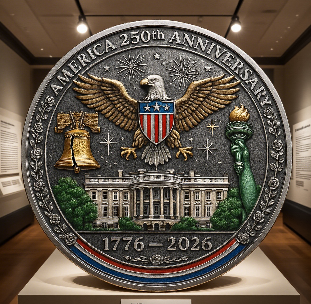 America 250th Anniversary Commemorative Coin