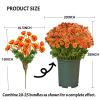 🏆Flash Sale⚡Artificial Outdoor Sunset Mums Flowers - UV resistant, Waterproof, Windproof