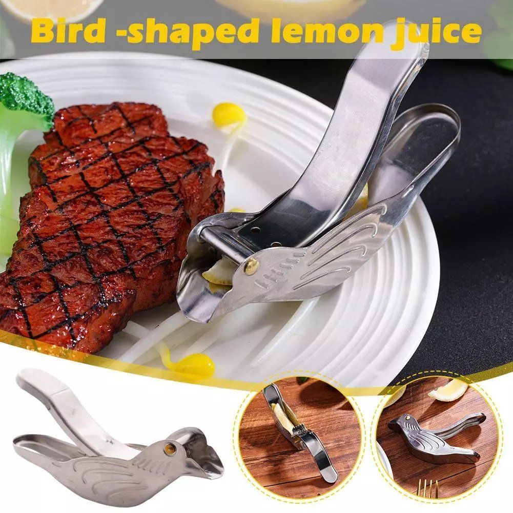 (🎄Early Christmas Sale - 49% OFF) Stainless Steel Bird Shape Lemon Juicer - BUY 3 GET 20% OFF