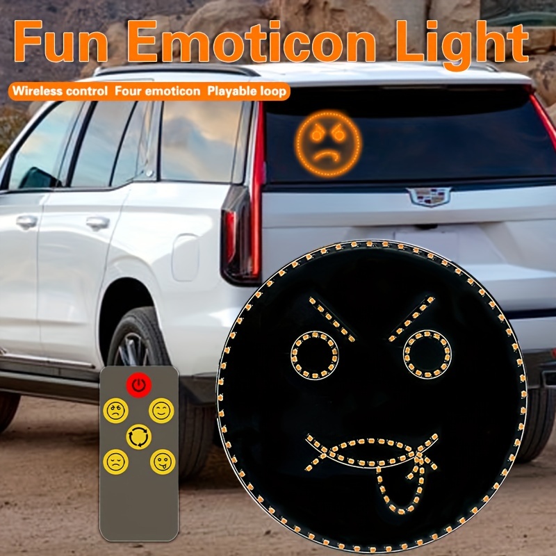 🔥NEW🔥😝Funny Car LED Expression Lights🤪⚡Buy 2 Get Free Shipping