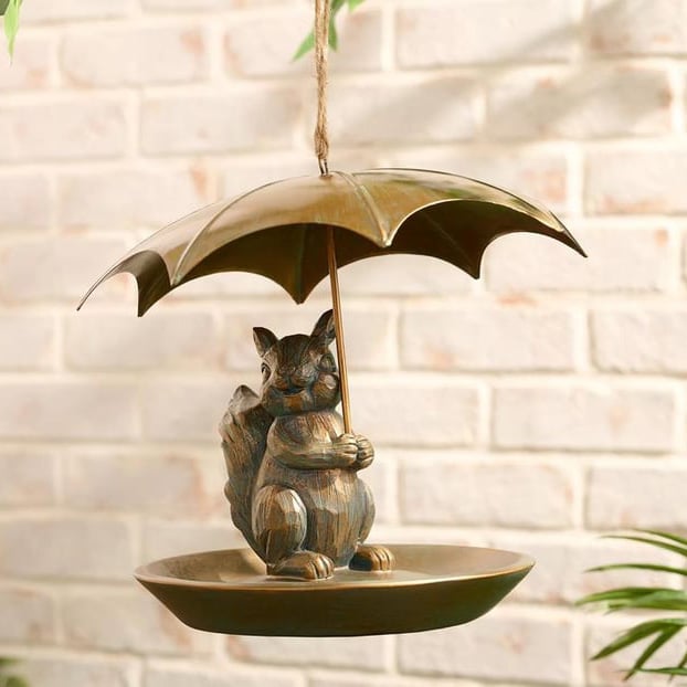 Father's Day Sale 50% Off🐦Girl Next Door Animal Bird Feeder with Umbrella