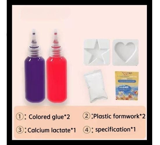 (🔥Last Day Promotion 50% OFF) 🦀Magic Water ELF, Children Handmade Aqua Gel Sensory Toy Set