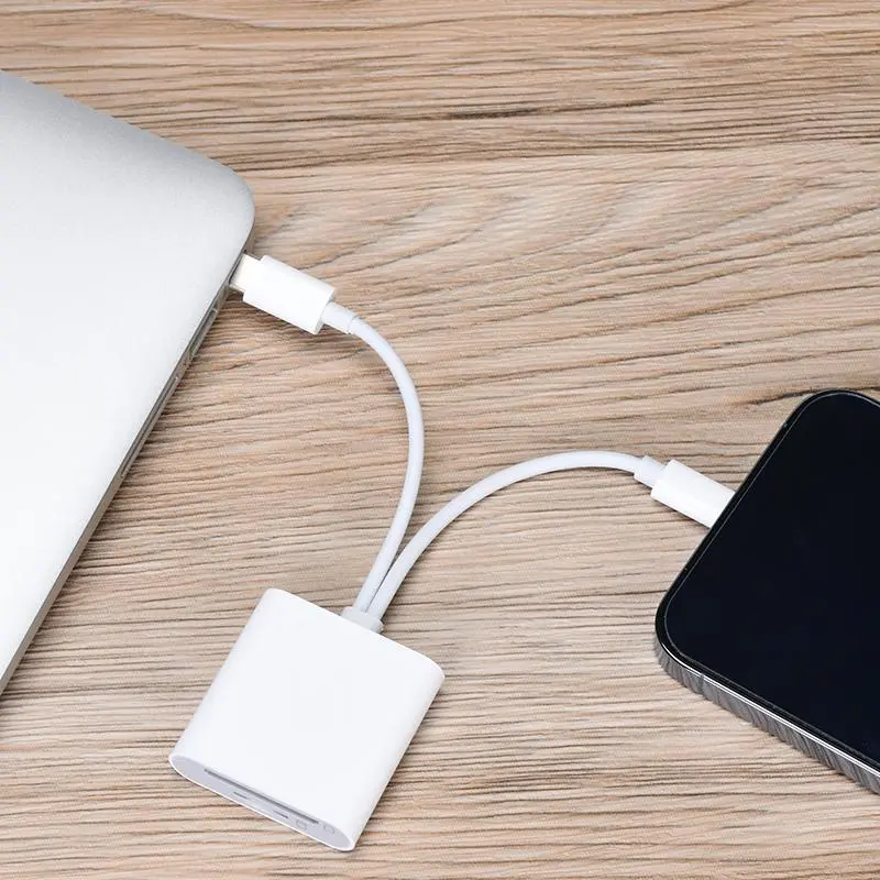 🔥SD-Kartenleser, multifunktionalerMobiltelefon-SD-Kartenleser mit Typ-C-Schnittstelle