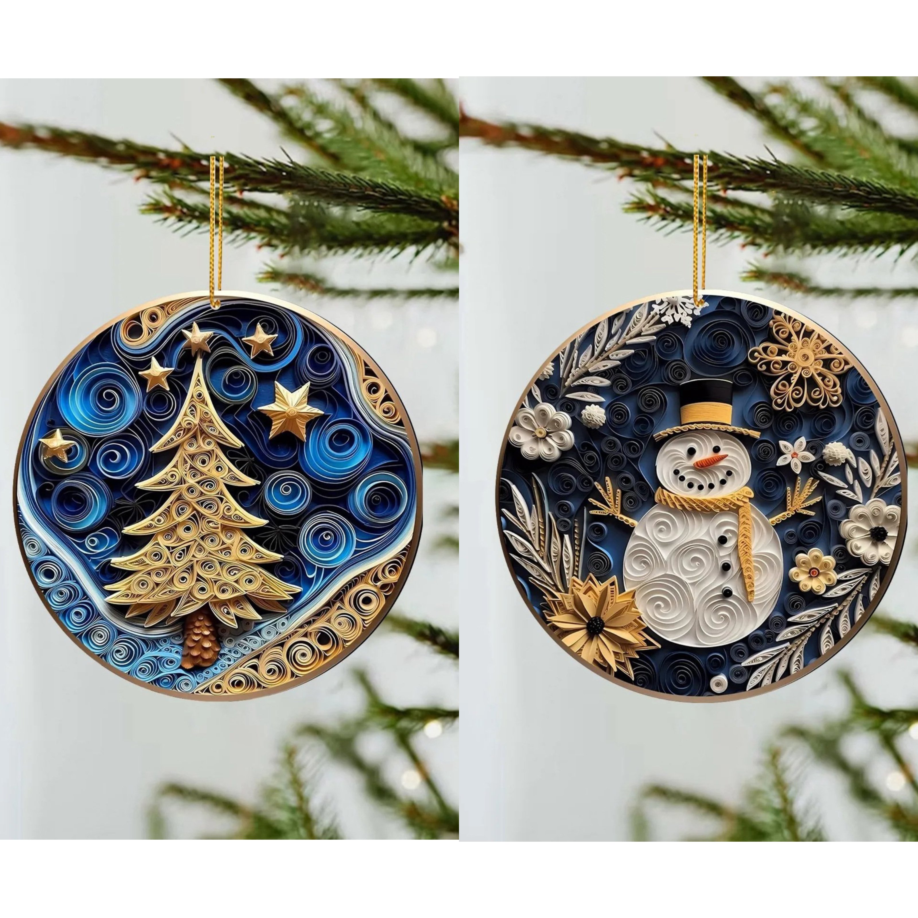 🎁Handmade Ornaments With Good Wishes
