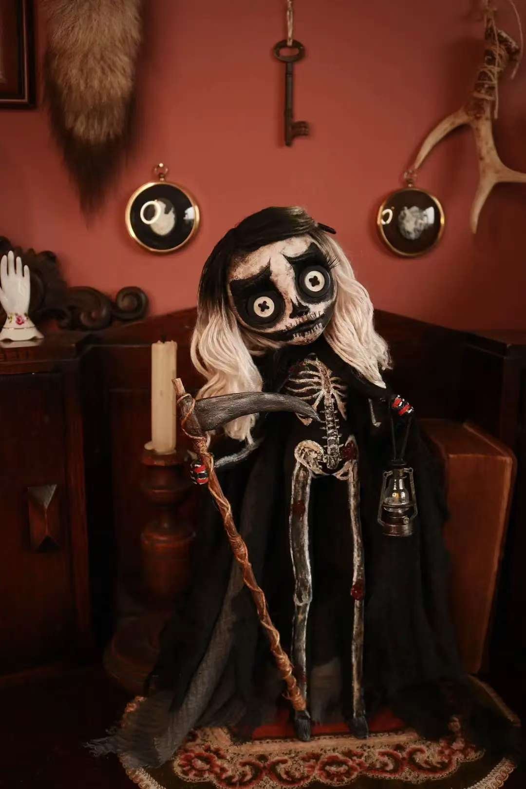 🎃Caroline Doll-One of a Kind 🖤