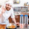 Automatic Electric Gravity Induction Salt and Pepper Grinder
