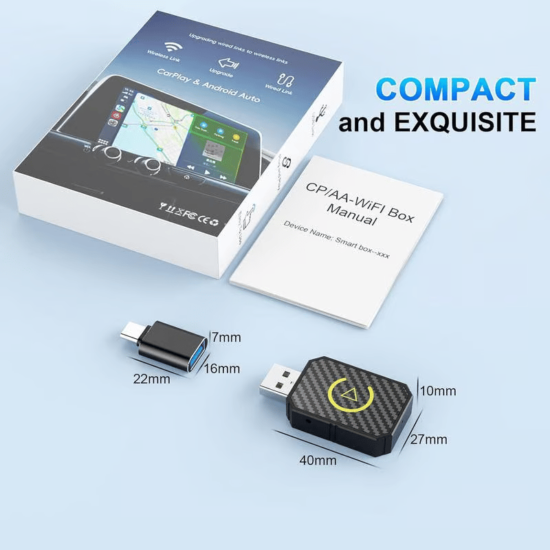 ⏰$16.99 Only Today⏰-💥Mini Wireless CarPlay Adapter