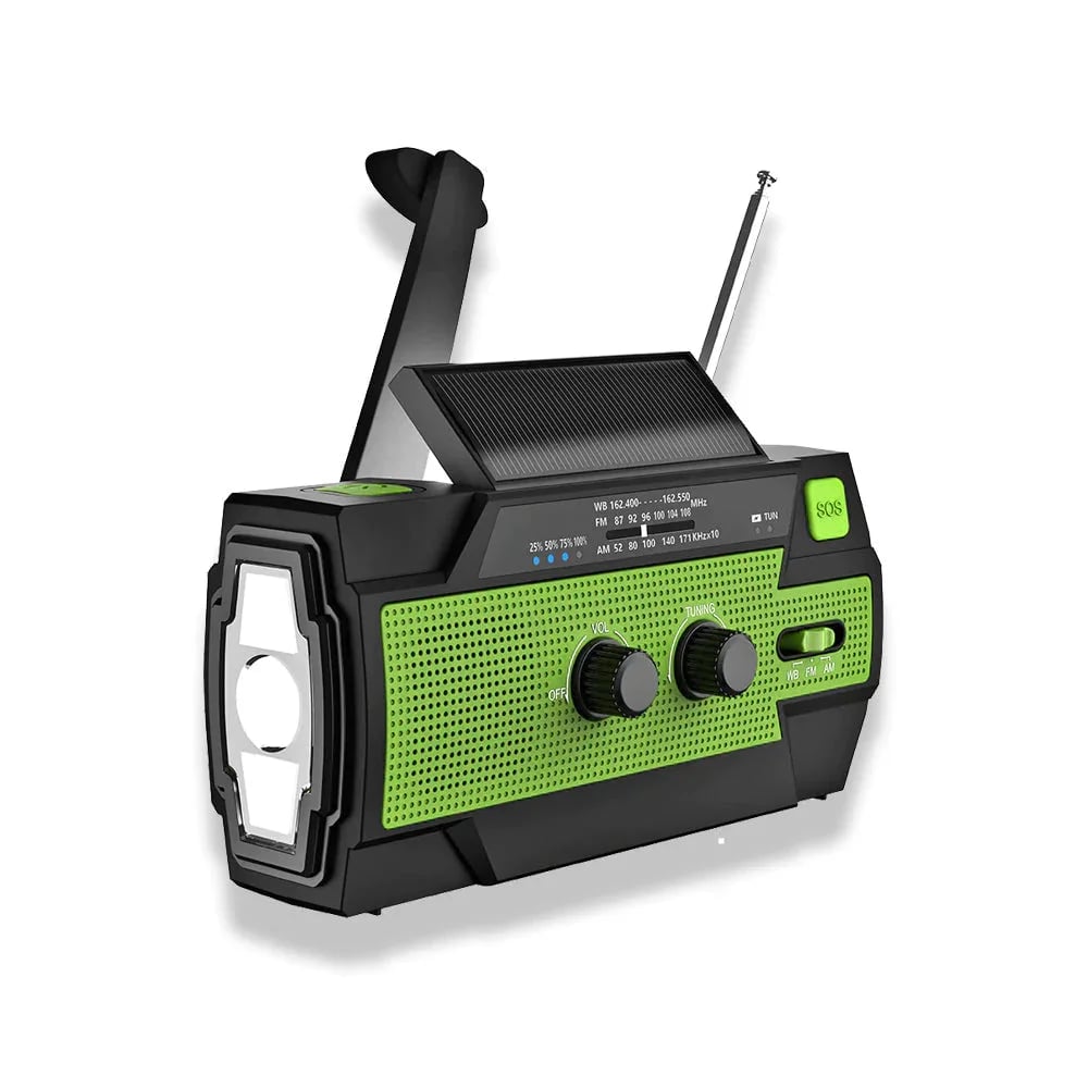 🔥Strawthought™ Emergency Crank Weather Radio 2.0