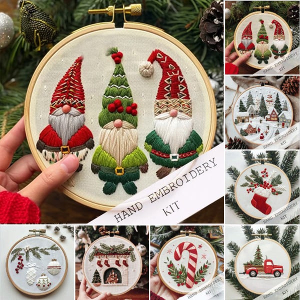 TikTok Last Day Promotion -70% OFF🎉Christmas Embroidery KIT