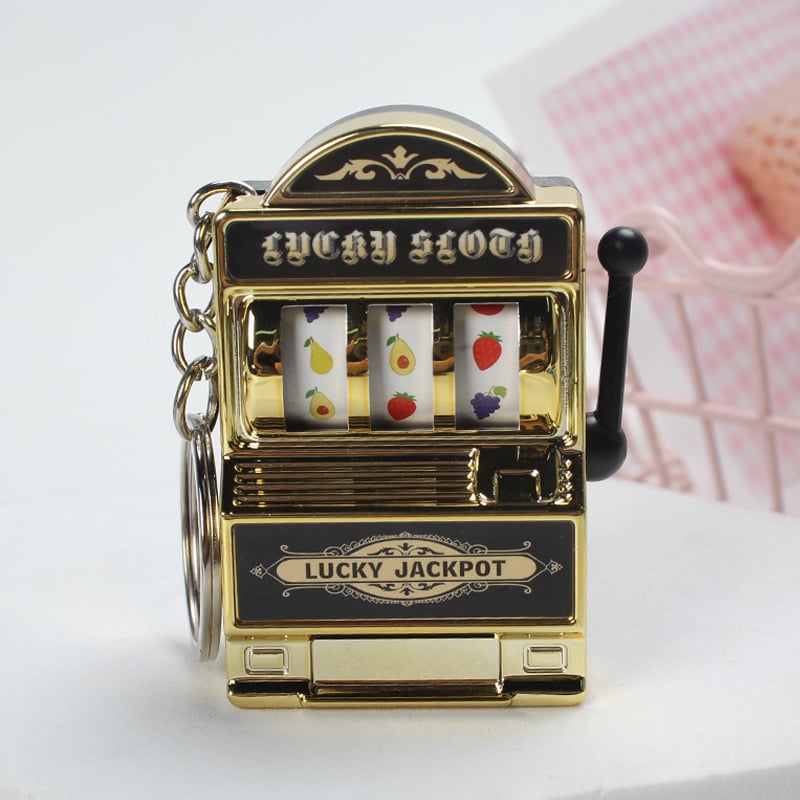 🔥Last Day Promotion - 70% OFF🎁💥🎰Slot Machine Keychain