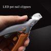 (Christmas Big Sale!- 50% OFF)Led light pet nail clipper