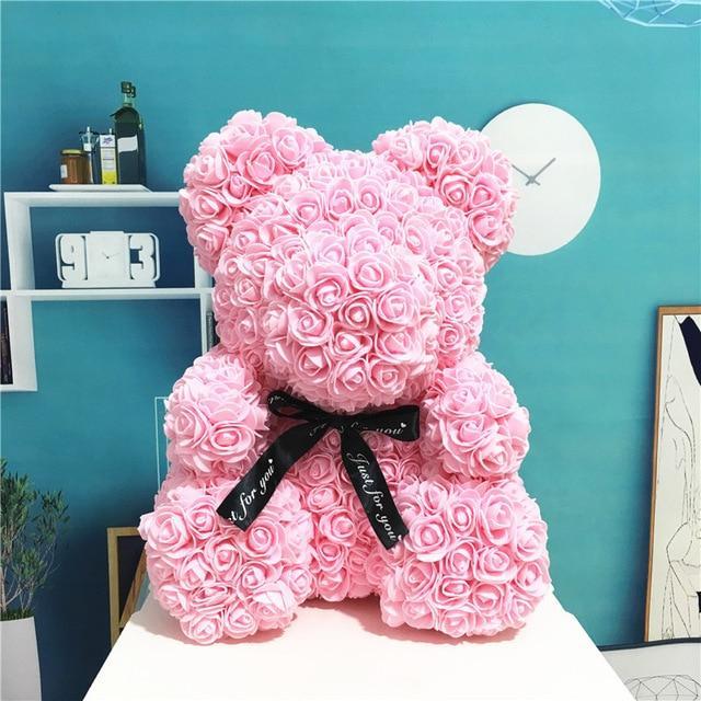 🎁CHRISTMAS SALE - 49% OFF🌹Over 250+ Flower Never Wither Rose Bear-Buy 2 Free Shipping