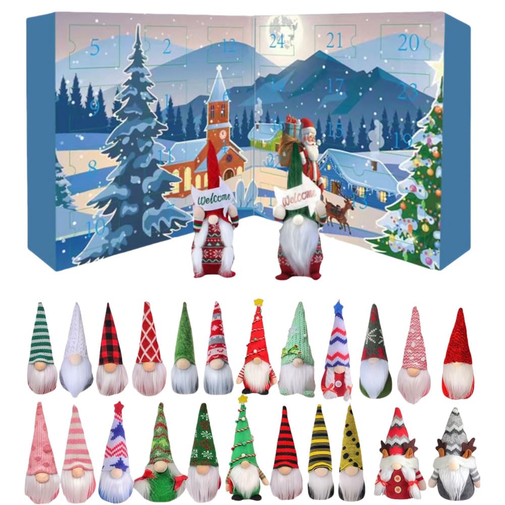 🎁TikTok Last Day Sale - 70% OFF🔥💥New on sale 2025🎅 CLINCLII™ The 2025 Christmas Gnome Advent Calendar 🎁