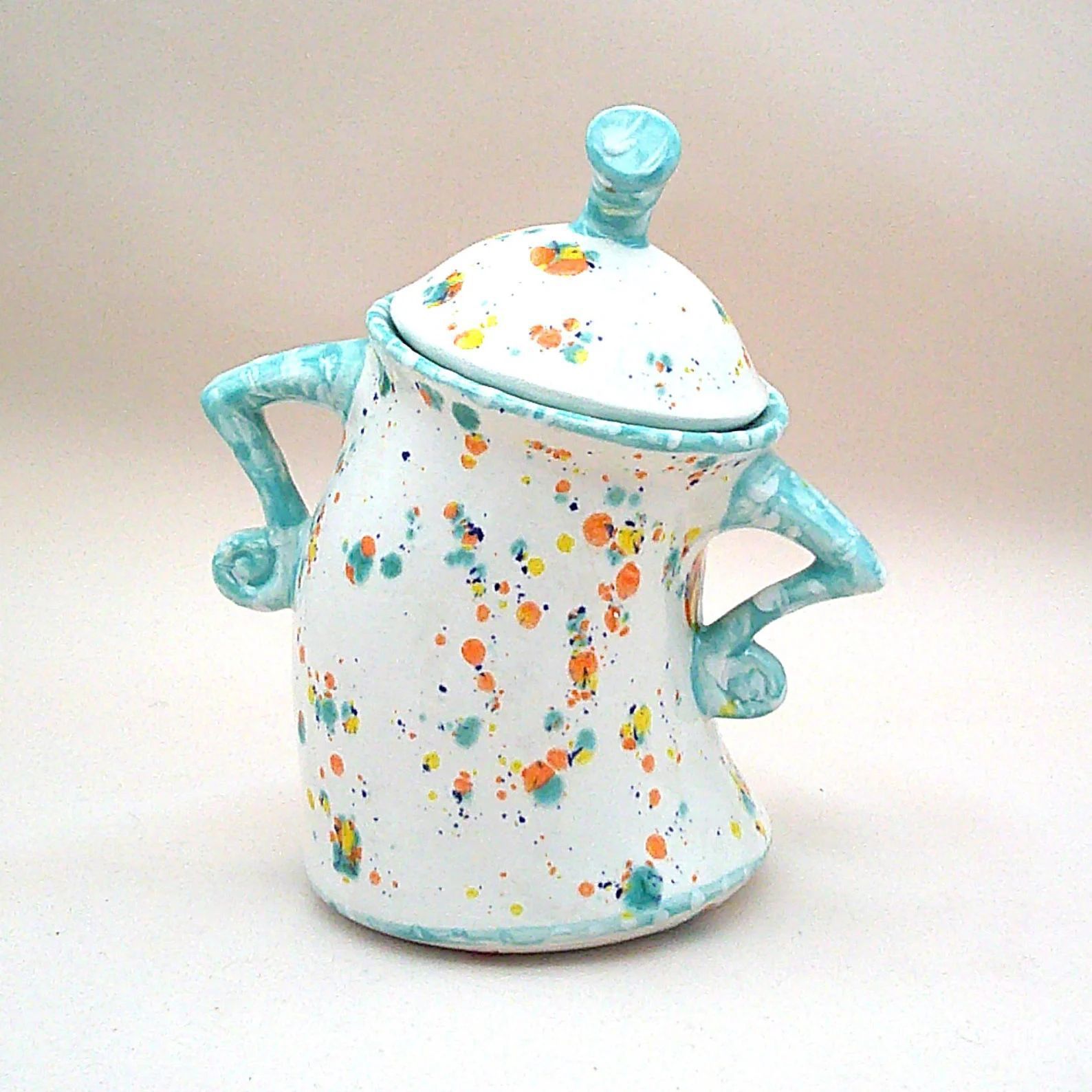 ☕🥃Handmade Canister With Attitude
