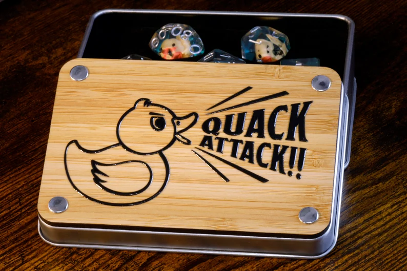 Quack Attack !!! Dice box