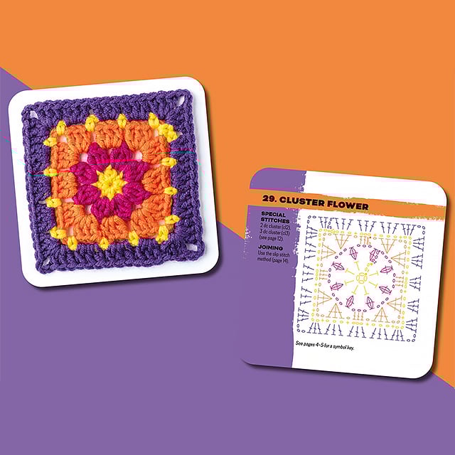🔥Last Day Promotion 50% OFF🔥[50 Unique Designs]Granny Square Crochet Card Set