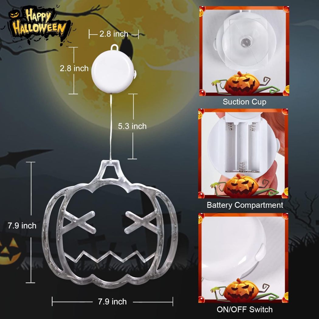 🎃LAST DAY SALE 50% OFF👻Halloween Window Lights with Suction Cup
